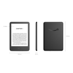 Amazon Kindle Elektroninė skaityklė 6'' 300ppi, 16GB, Without Ads, Black