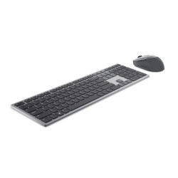 Dell Premier Multi-Device KM7321W Belaidė klaviatūra + pelė, RF Wireless + Bluetooth, US, Titan grey