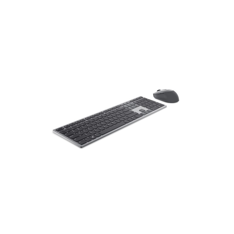 Dell Premier Multi-Device KM7321W Belaidė klaviatūra + pelė, RF Wireless + Bluetooth, US, Titan grey