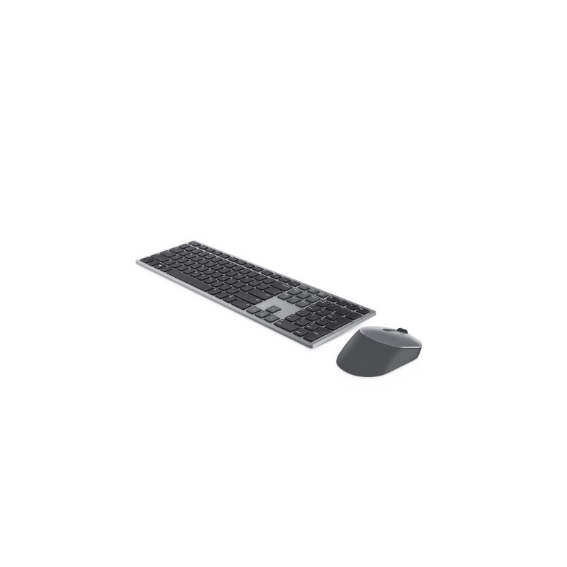 Dell Premier Multi-Device KM7321W Belaidė klaviatūra + pelė, RF Wireless + Bluetooth, US, Titan grey