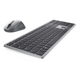 Dell Premier Multi-Device KM7321W Belaidė klaviatūra + pelė, RF Wireless + Bluetooth, US, Titan grey