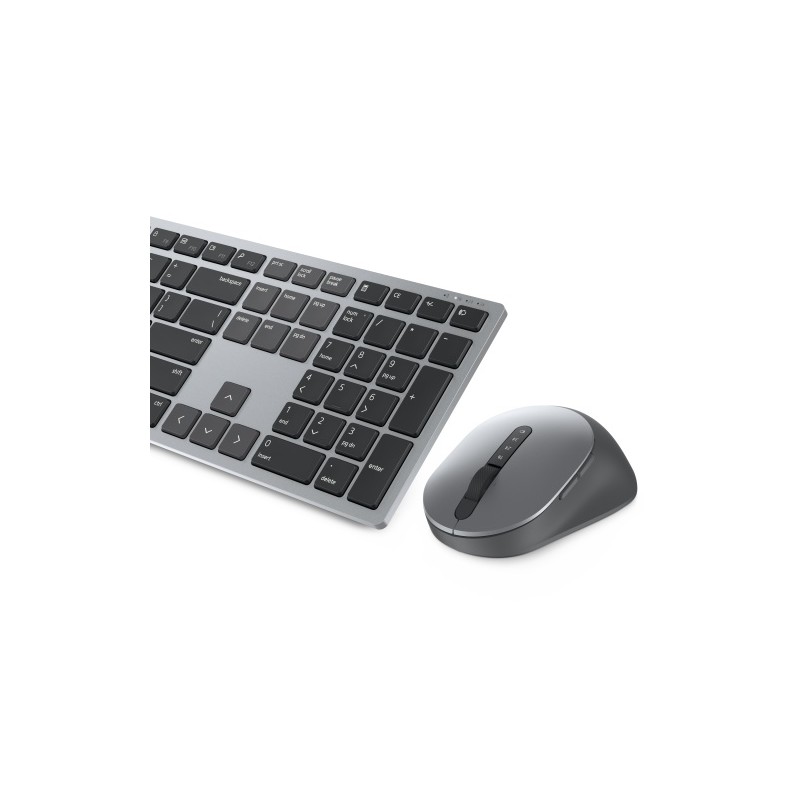 Dell Premier Multi-Device KM7321W Belaidė klaviatūra + pelė, RF Wireless + Bluetooth, US, Titan grey