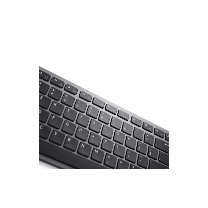 Dell Premier Multi-Device KM7321W Belaidė klaviatūra + pelė, RF Wireless + Bluetooth, US, Titan grey
