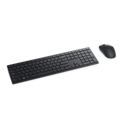 Dell Pro KM5221W Belaidė klaviatūra + pelė, RF Wireless, US Int, Juoda