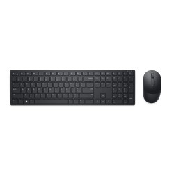 Dell Pro KM5221W Belaidė klaviatūra + pelė, RF Wireless, US Int, Juoda