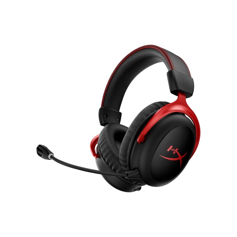 HyperX Cloud II Belaidės žaidimų ausinės, Black-Red