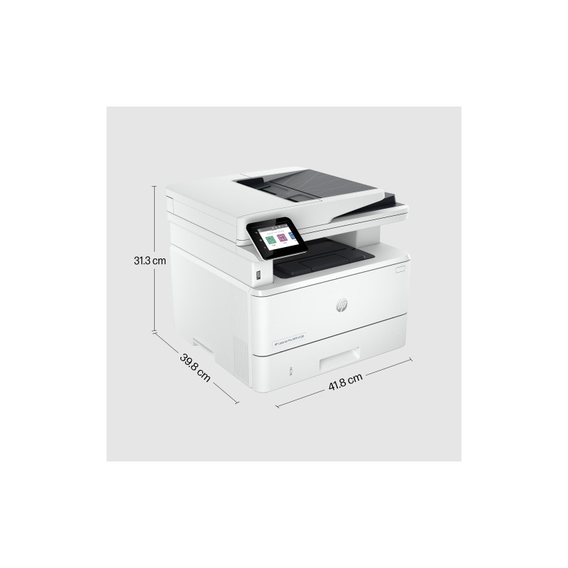HP LaserJet Pro MFP 4102fdn Spausdintuvas lazerinis nespalvotas MFP A4 40 ppm USB Ethernet LAN