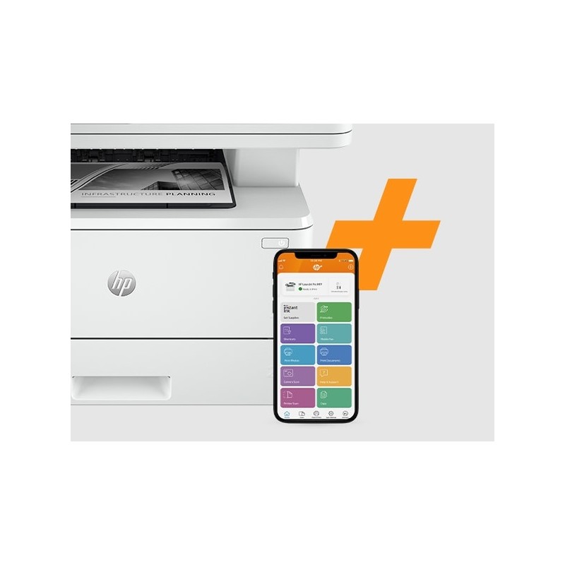 HP LaserJet Pro MFP 4102fdn Spausdintuvas lazerinis nespalvotas MFP A4 40 ppm USB Ethernet LAN