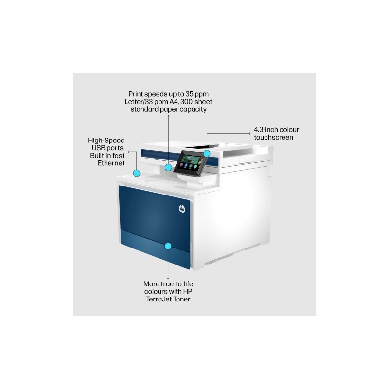 HP Color LaserJet Pro MFP 4302fdn Spausdintuvas lazerinis spalvotas MFP A4 33 ppm USB Ethernet LAN