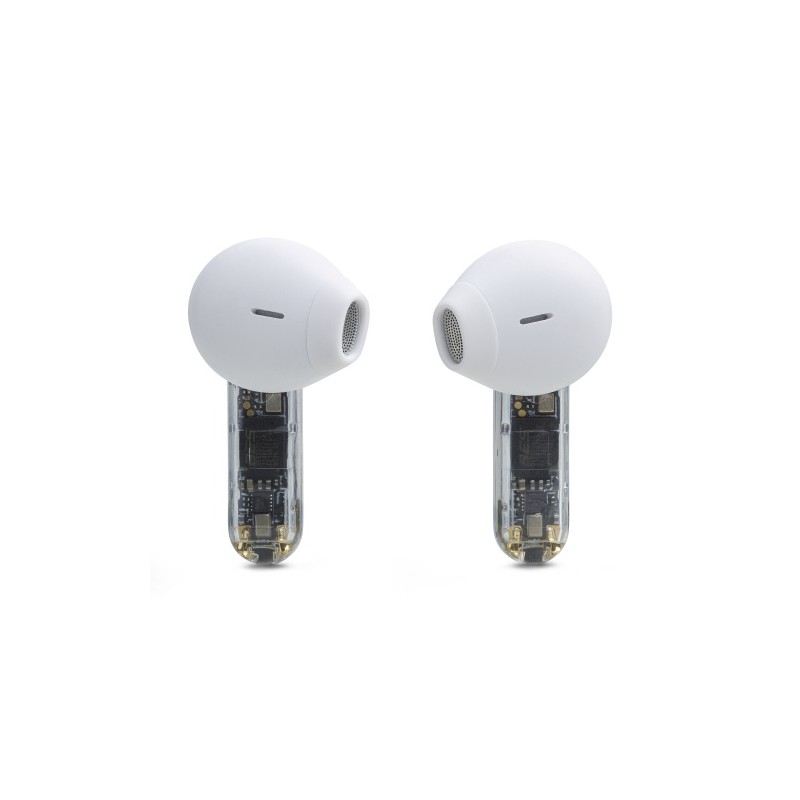 JBL Tune Flex Belaidės ausinės Earbuds, Ghost White