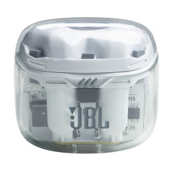 JBL Tune Flex Belaidės ausinės Earbuds, Ghost White