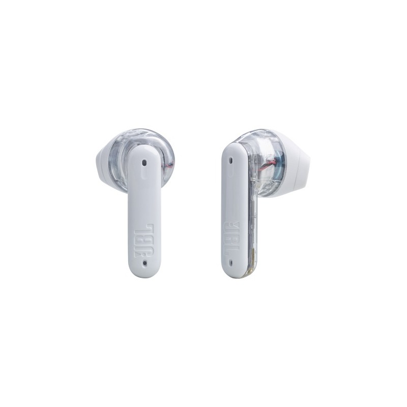 JBL Tune Flex Belaidės ausinės Earbuds, Ghost White