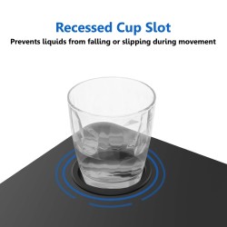 Reguliuojamo aukščio stalas Up Up Forseti Juodas (SPEC)