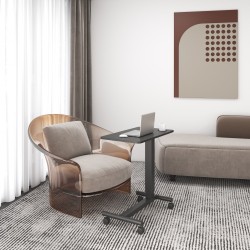 Reguliuojamo aukščio stalas Up Up Forseti Juodas (SPEC)