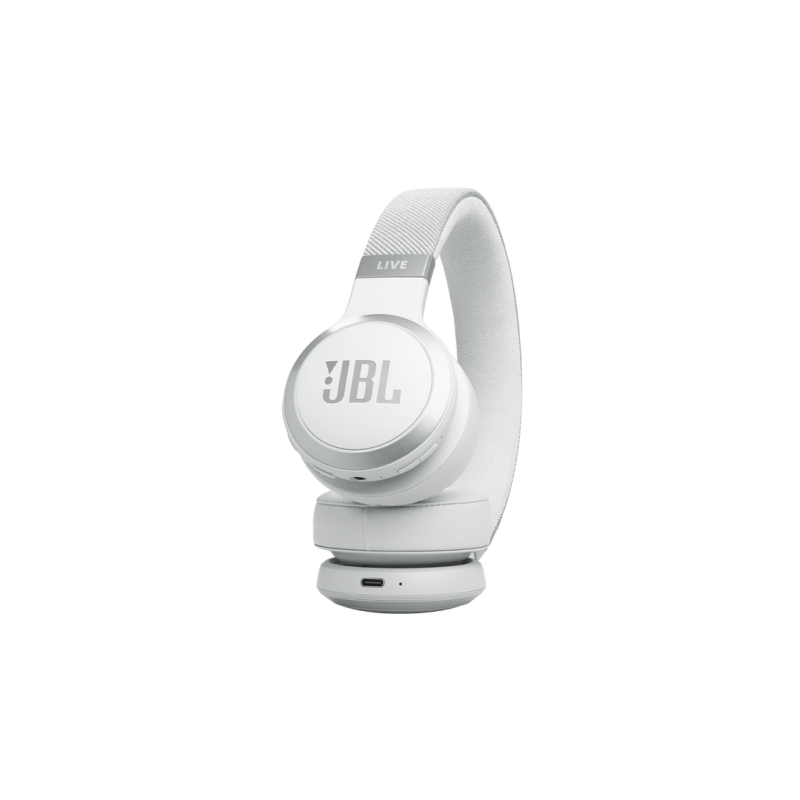 JBL Live 670NC Belaidės ausinės, Bluetooth, 3.5mm jack, Balta