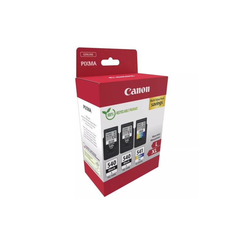 Canon PG-540L/CL-541XL (5224B017) Rašalinių kasečių komplektas, BK/CMY