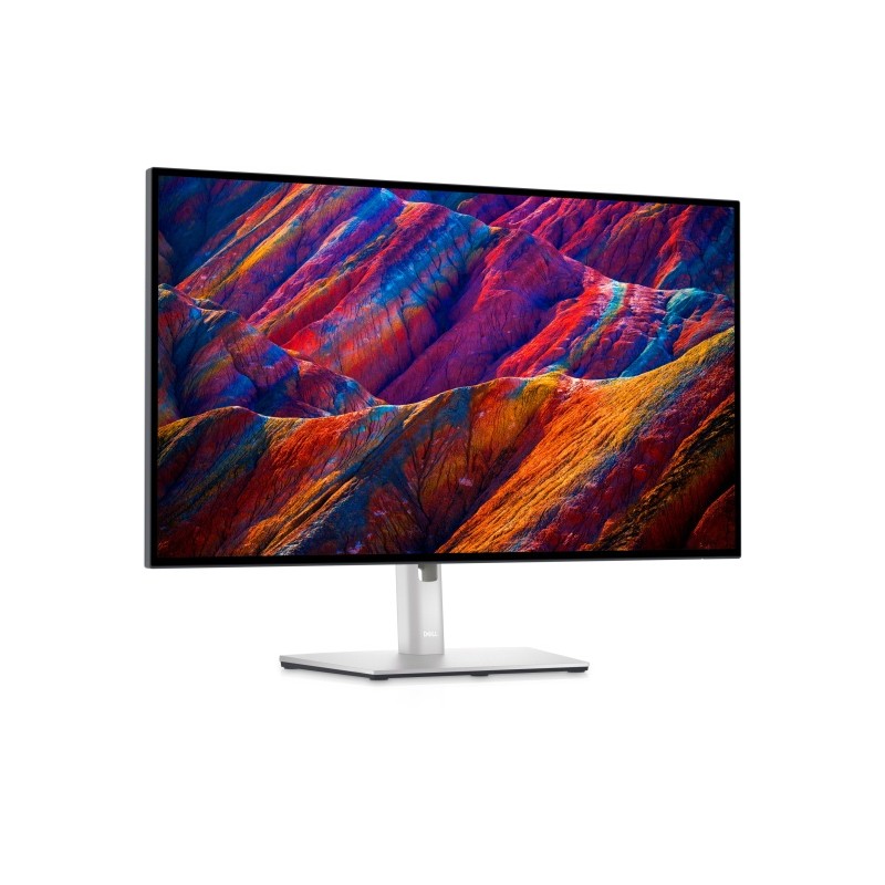 Dell UltraSharp U2723QE Monitorius 27'' IPS 4K UHD 3840x2160, 8 ms, 400 cd/m2, 60 Hz, Silver