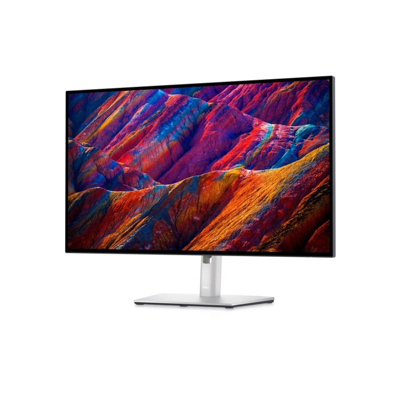 Dell UltraSharp U2723QE Monitorius 27'' IPS 4K UHD 3840x2160, 8 ms, 400 cd/m2, 60 Hz, Silver