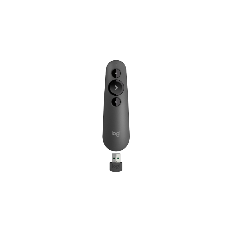 Logitech R500s Laser Presentation Remote Nuotolinio valdymo pultas, Graphite