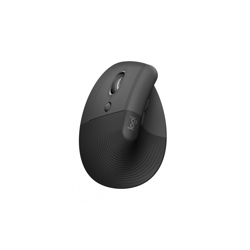 Logitech LIFT Left Belaidė pelė, RF Wireless + Bluetooth, 4000 DPI, Graphite (SPEC)