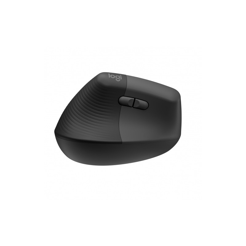 Logitech LIFT Left Belaidė pelė, RF Wireless + Bluetooth, 4000 DPI, Graphite (SPEC)