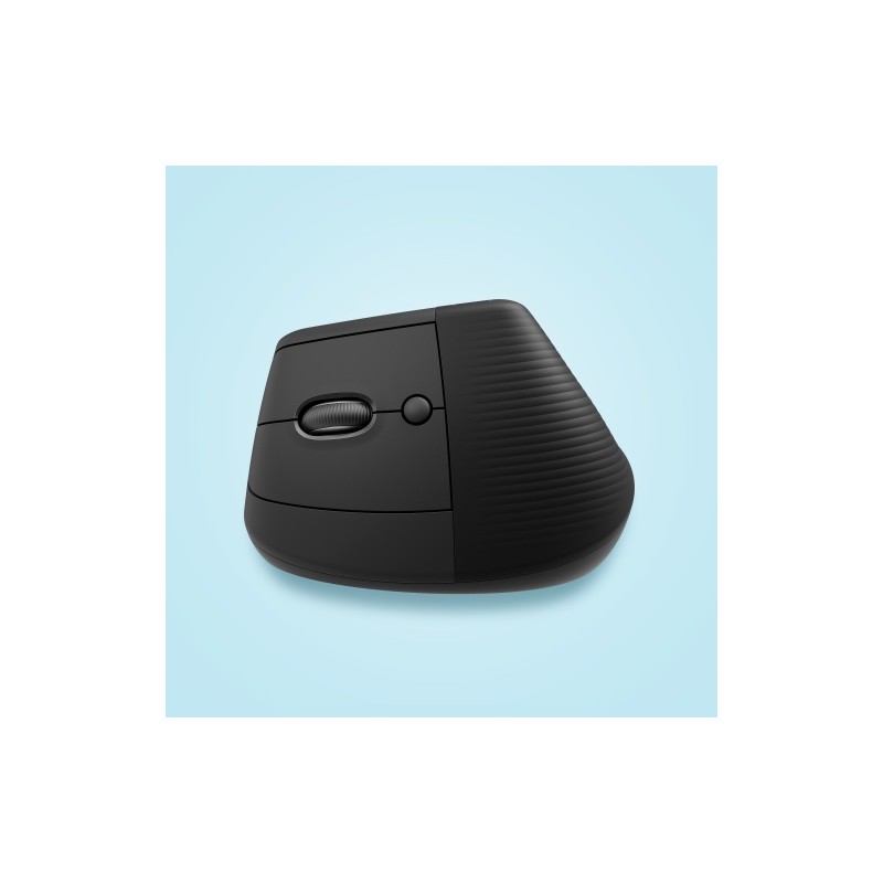 Logitech LIFT Left Belaidė pelė, RF Wireless + Bluetooth, 4000 DPI, Graphite (SPEC)