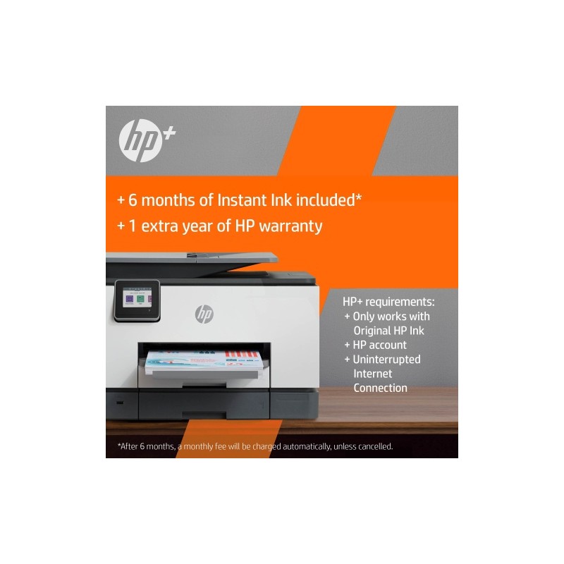 HP OfficeJet Pro 9022e AiO Spausdintuvas rašalinis spalvotas MFP A4 24 ppm USB Wi-Fi Ethernet LAN