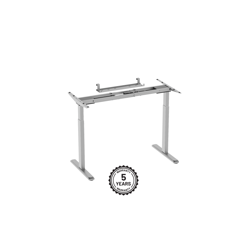 Reguliuojamo aukščio stalas Up Up Bjorn Pilkas, Stalviršis M Baltas
