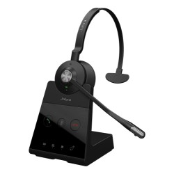 Jabra Engage 65 SE Mono Belaidės ausinės, DECT, Base Stand, Juoda