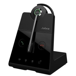 Jabra Engage 65 SE Convertible Belaidės ausinės, DECT, Base Stand, Juoda