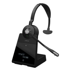 Jabra Engage 75 SE Mono Belaidės ausinės, Bluetooth, DECT, Base station, Juoda