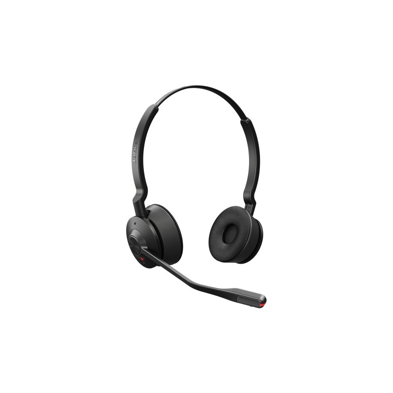 Jabra Engage 55 SE UC Stereo Belaidės ausinės, DECT, USB-C, Juoda