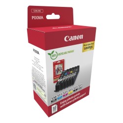 Canon PGI-530PGBK/CLI-531 (6117C004) Photo value pack Rašalinių kasečių komplektas, PGBK/C/M/Y/BK/GY