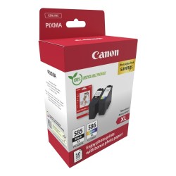 Canon PG-585XL/CL-586XL (6204C005) Photo value pack Rašalinių kasečių komplektas, BK/CMY