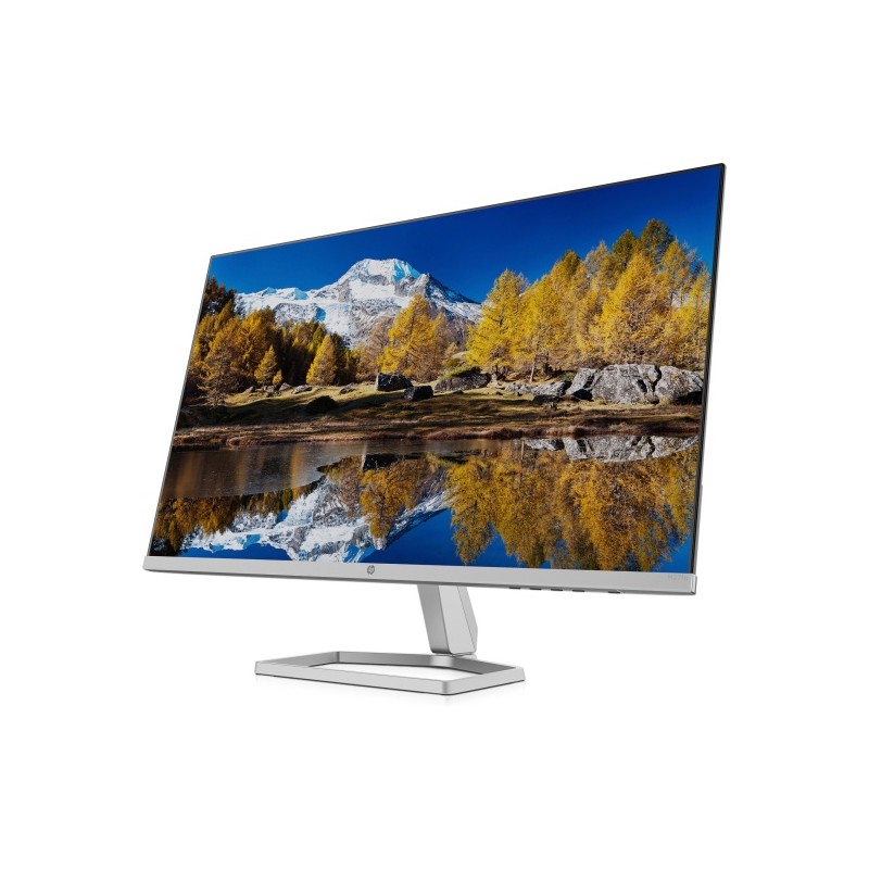 HP M27fq Monitorius 27'' IPS QHD 2560x1440, 5 ms, 300 cd/m2, 75 Hz, Silver/Black