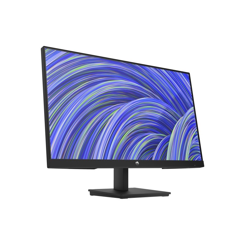 HP V24i G5 Monitorius 23.8'' IPS FHD 1920x1080, 5 ms, 250 cd/m2, 75 Hz, Juoda