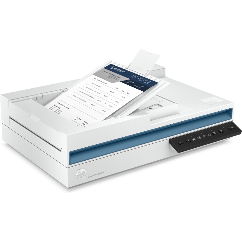 HP Scanjet Pro 2600 f1 Flatbed & ADF Skeneris spalvotas A4 25 ppm 600x600 DPI USB