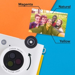 Kodak SMILE+ Momentinis fotoaparatas, 2x3'', White
