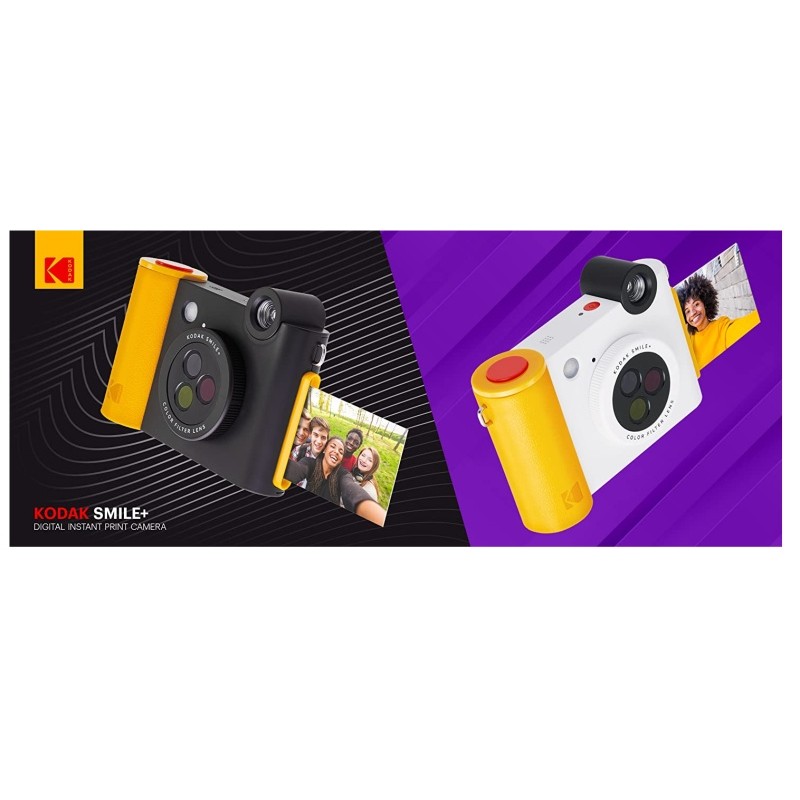 Kodak SMILE+ Momentinis fotoaparatas, 2x3'', White