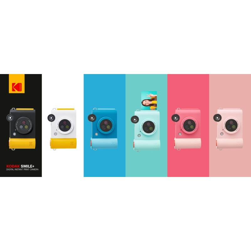 Kodak SMILE+ Momentinis fotoaparatas, 2x3'', White