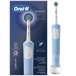 Oral-B Vitality Pro Protect X Clean Elektrinis dantų šepetėlis, Mėlyna