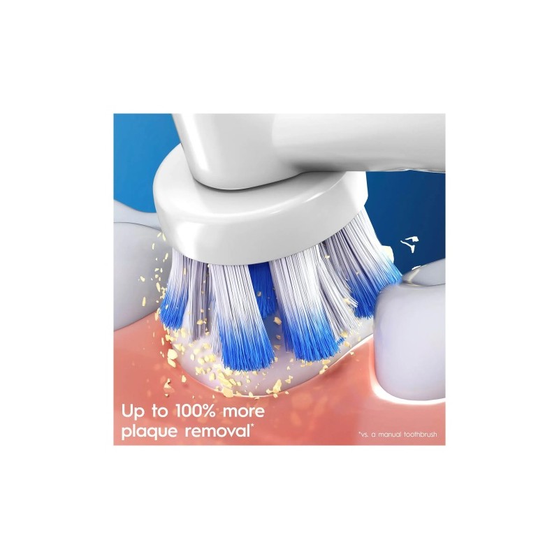 Oral-B Pro 3 3000 Sensitive Clean Elektrinis dantų šepetėlis, Balta