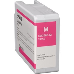 Epson SJIC36P(M) (C13T44C340) Rašalinė kasetė, Purpurinė