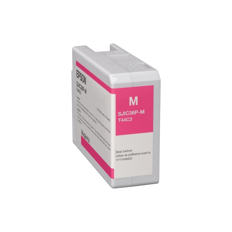 Epson SJIC36P(M) (C13T44C340) Rašalinė kasetė, Purpurinė