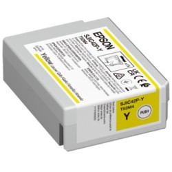 Epson SJIC42P-Y (C13T52M440) Rašalinė kasetė, Geltona