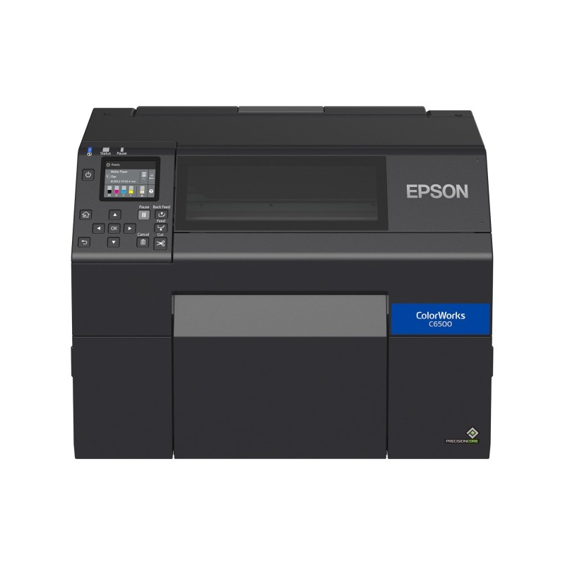 Epson ColorWorks C6500Ae (BK) Pramoninis etikečių spausdintuvas rašalinis Colour 85 mm/sec USB LAN