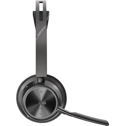 Poly Voyager Focus 2 MS Teams Belaidės ausinės, Bluetooth, USB-C/A Adapter, Juoda