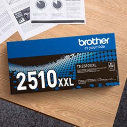 Brother TN-2510XXL (TN2510XXL) Lazerinė kasetė, Juoda