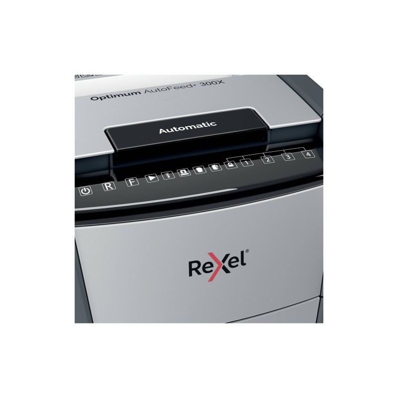 Dokumentų naikiklis Rexel Optimum AutoFeed+ 300X Automatic Cross Cut Paper Shredder