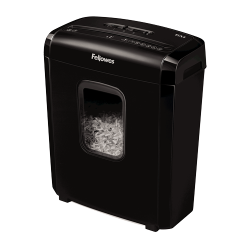 Dokumentų naikiklis Fellowes Powershred 6M Micro-cut shredding, Juoda